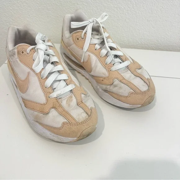 NIKE Air Max Dawn Light Soft Pink White Women's Shoes Sneaker Size 8.5 - Picture 4 of 10